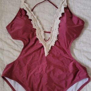 Backless Swimming suit